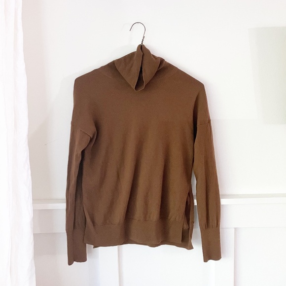 Babaton Aritzia Merino Wool Turtleneck Sweater - Picture 1 of 6